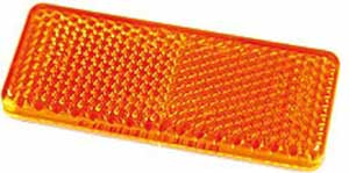 R&uuml;ckstrahler gelb