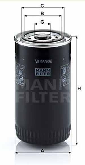 Ölfilter MANN